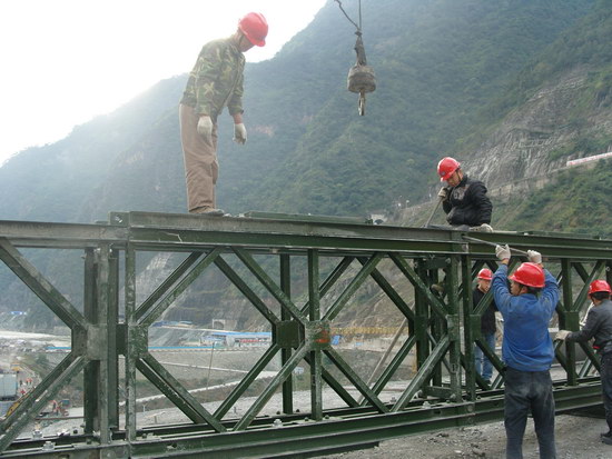 贝雷片贝雷桥租赁|钢桥租赁|钢便桥|钢桥|贝雷架|四川